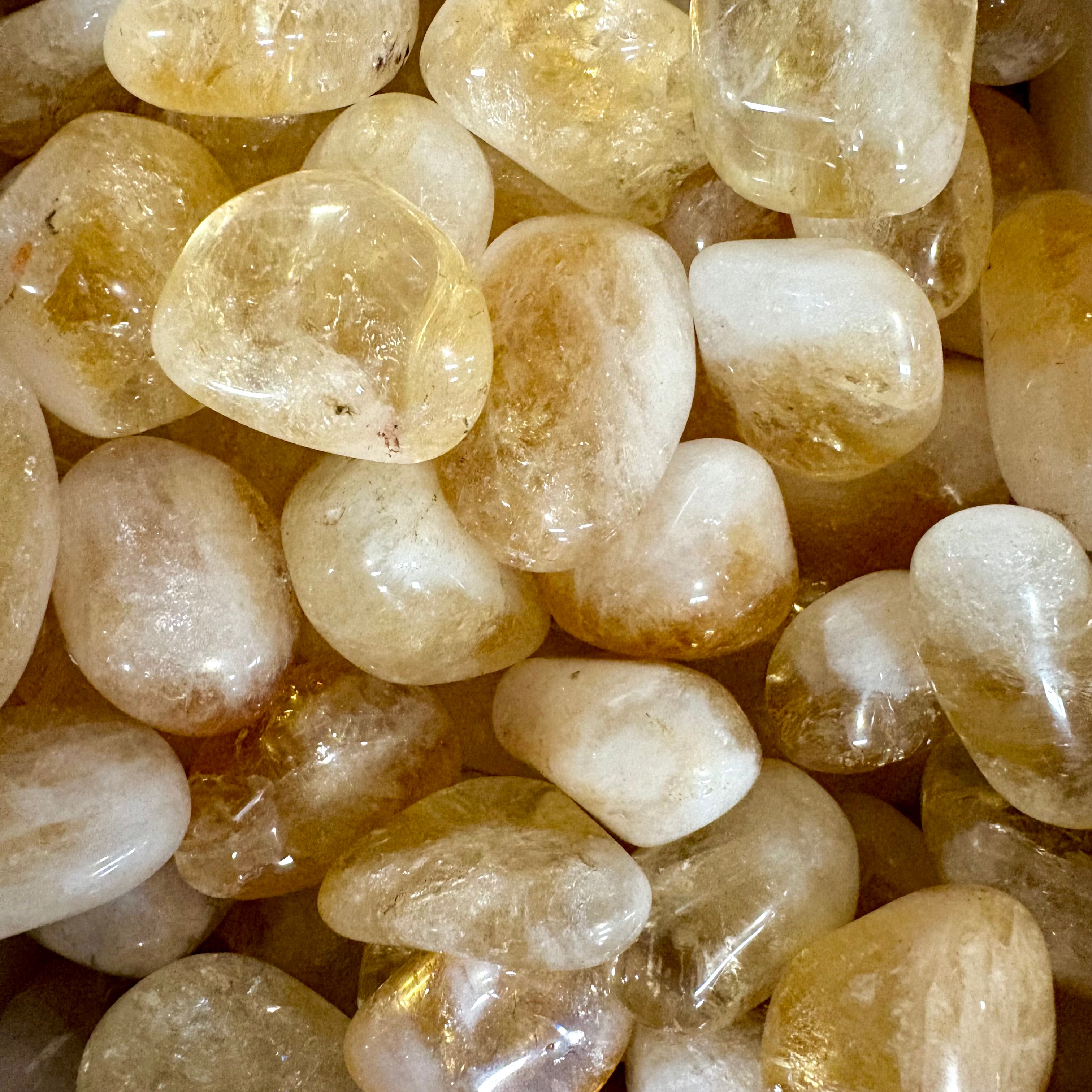Citrine Tumbled Gemstone Single Stone
