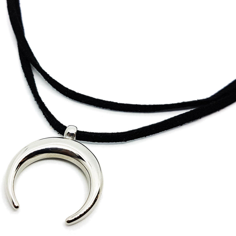 Crescent Moon Choker