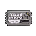 True Crime Book Club Enamel Pin