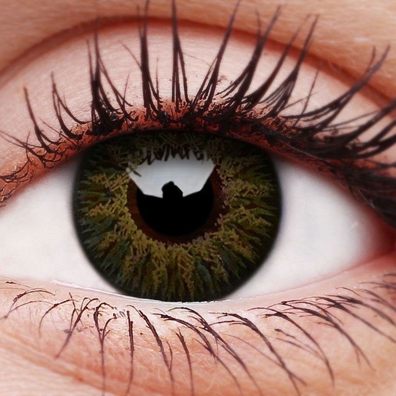 Glamour Natural Look Green Contact Lenses