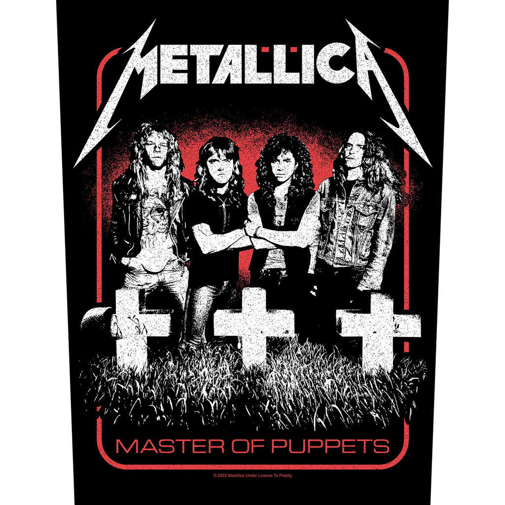 METALLICA Master of Puppets Classic Back Patch