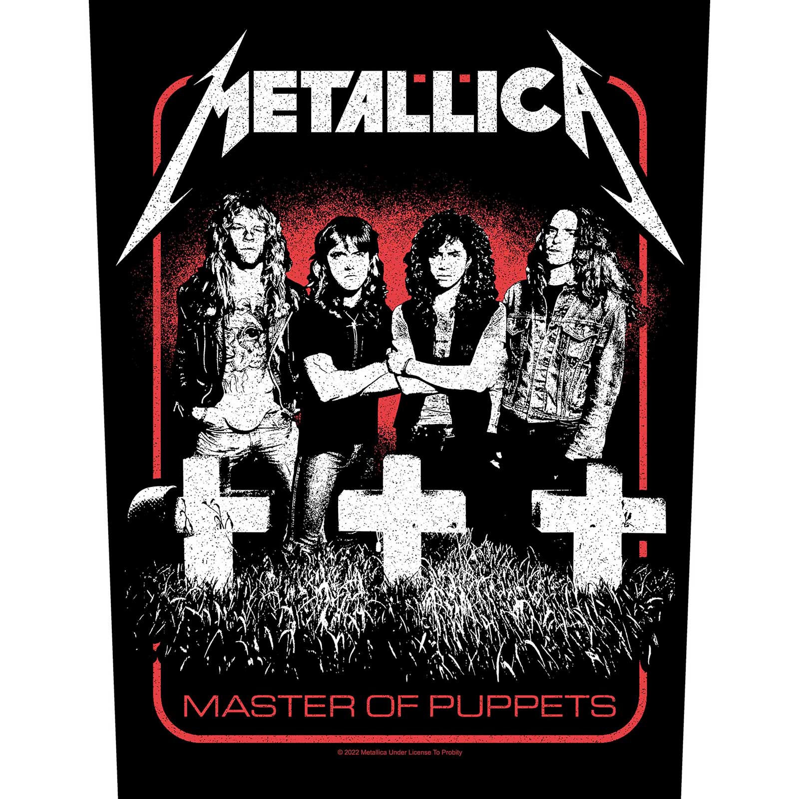 METALLICA Master of Puppets Classic Back Patch