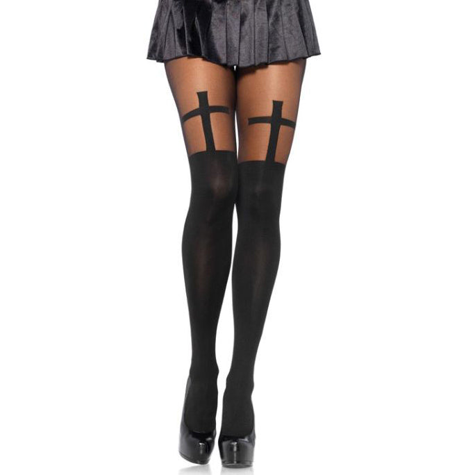 God Botherer Cross Tights