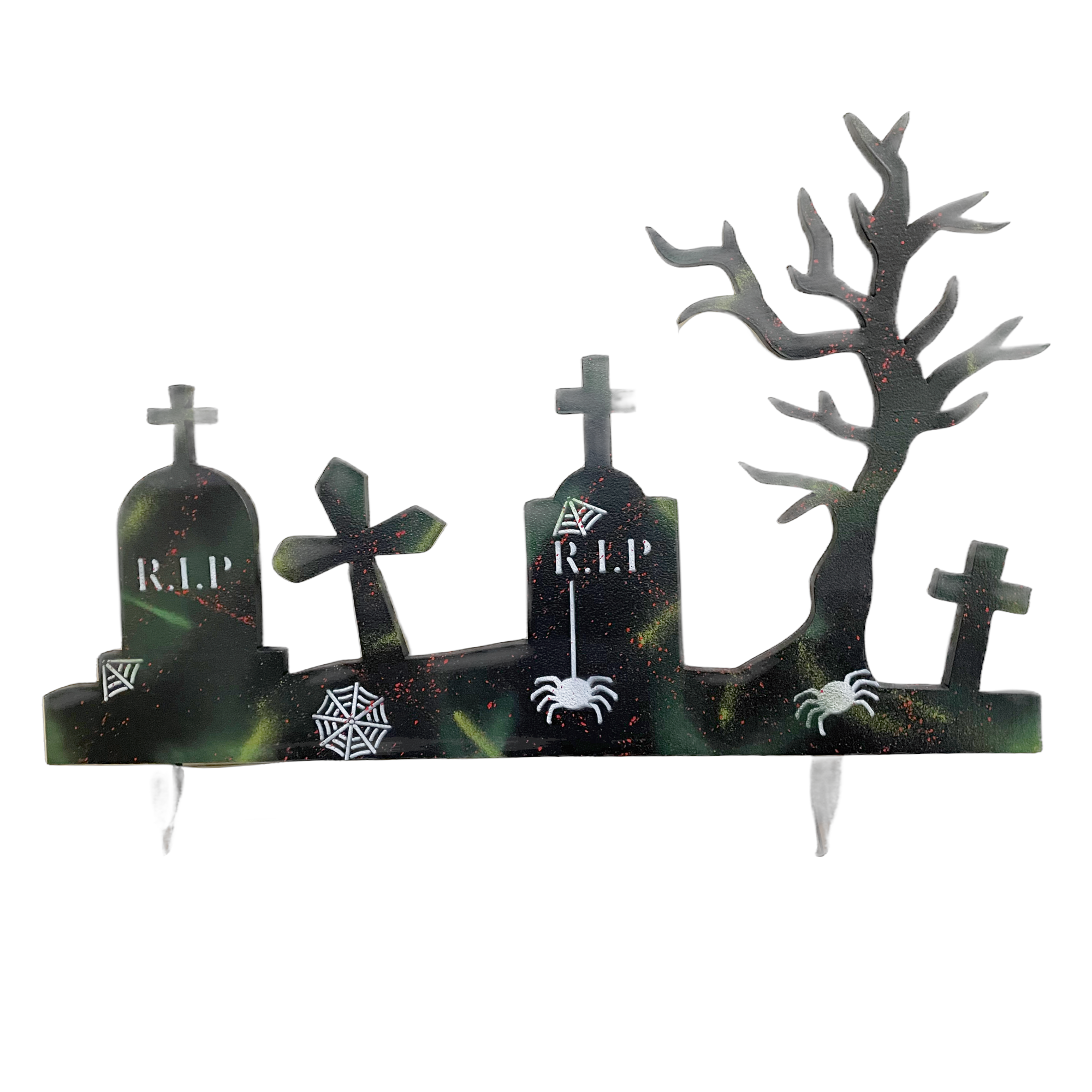 Graveyard Garden Shadow Display