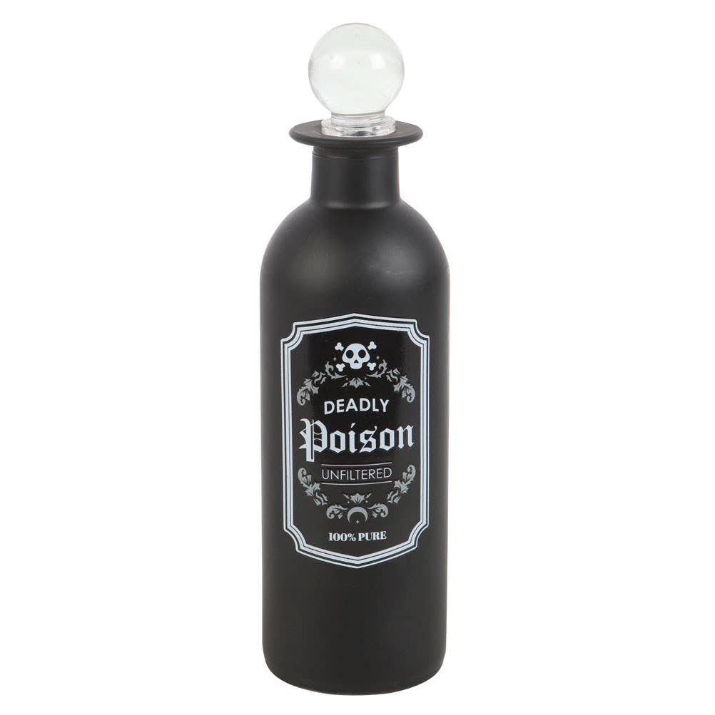 Glass Poison Bottle