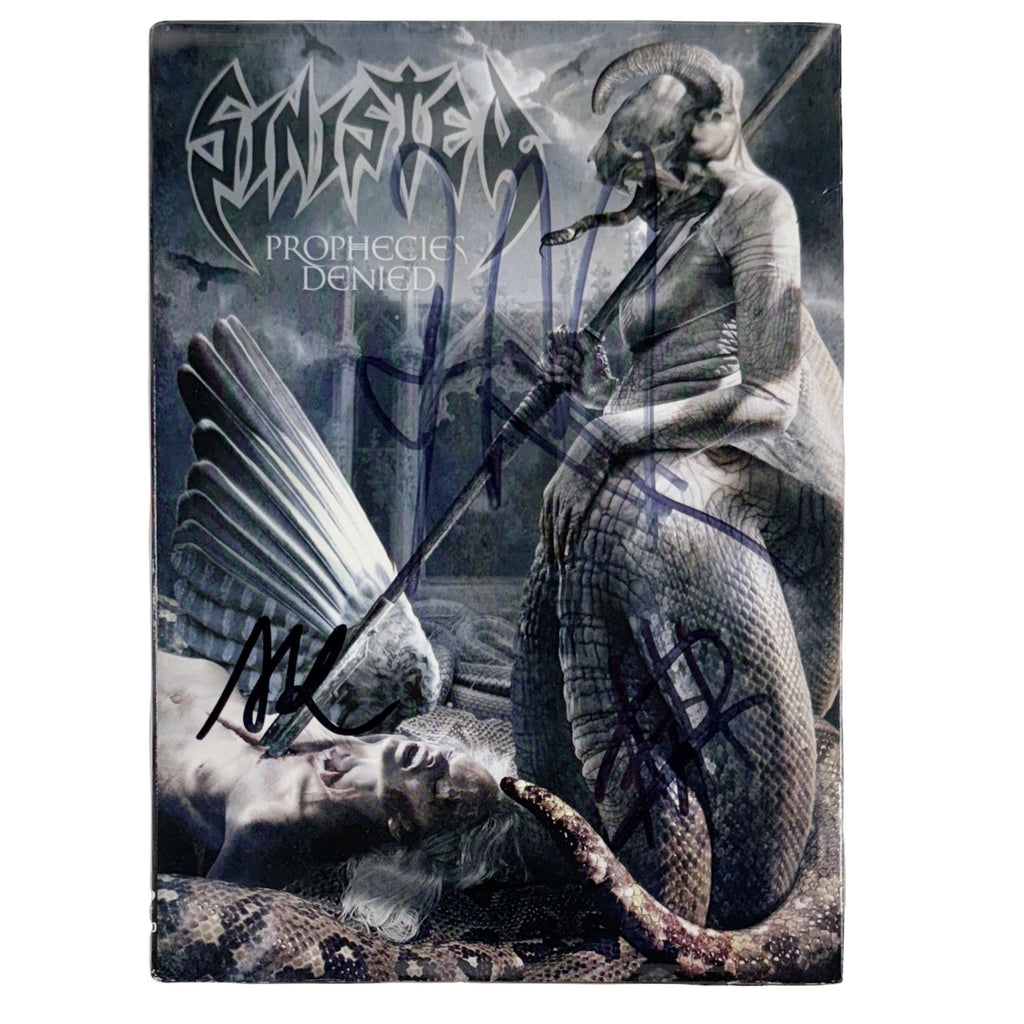 SINISTER Prophecies Denied DVD/CD (Ltd. Edition, Signed)