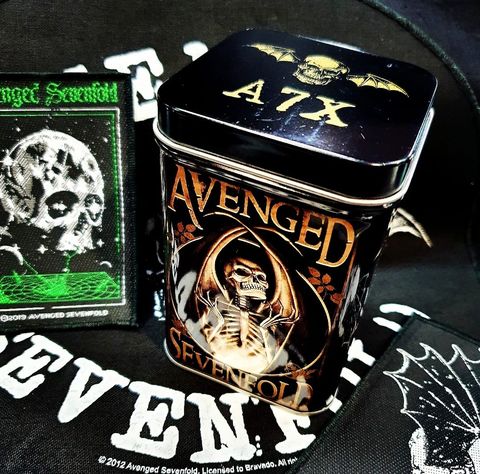 AVENGED SEVENFOLD (A7X) Soy Wax Tin Candle