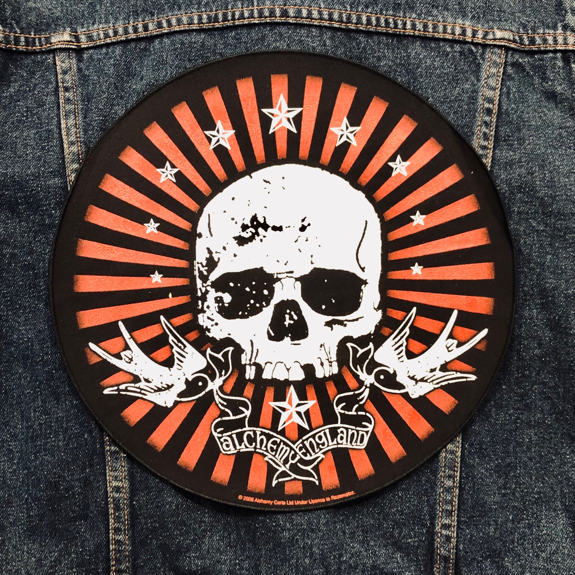 Alchemy Death Rocker Back Patch