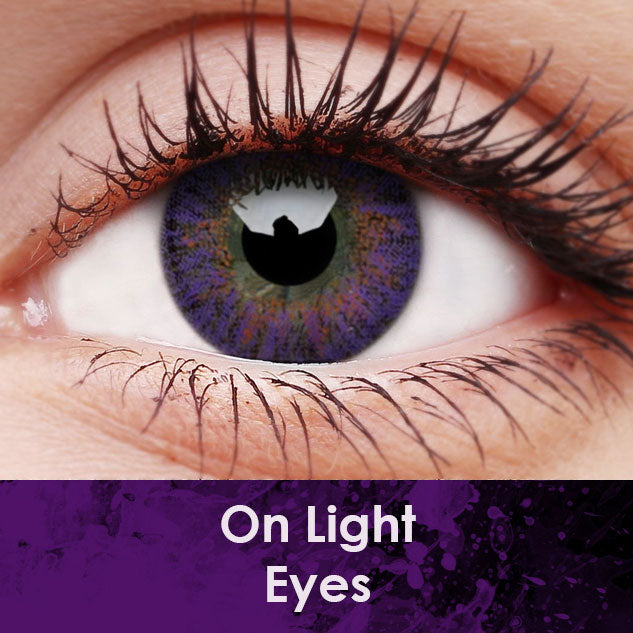 Violet TruBlends Purple Contact Lenses
