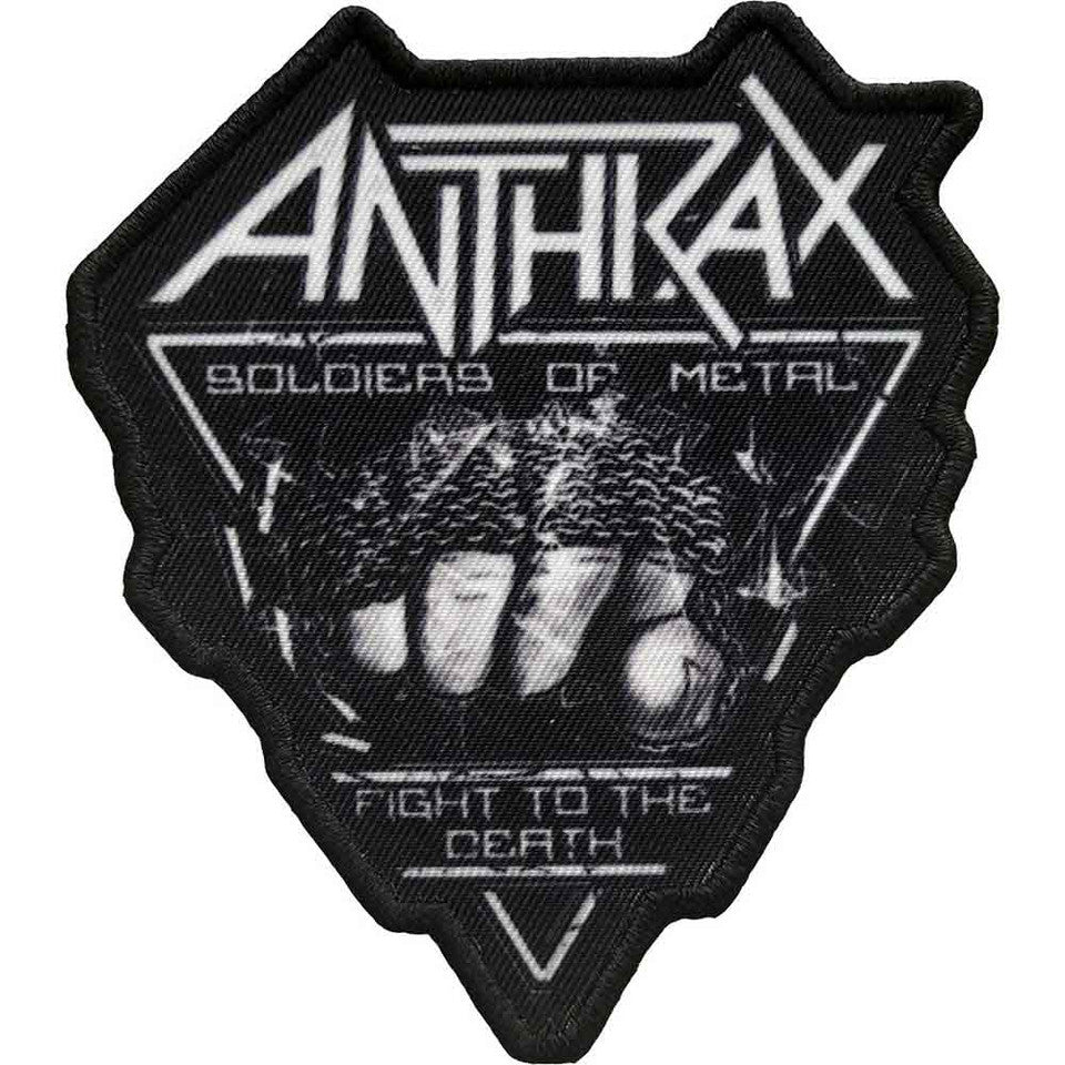 ANTHRAX Soldiers of Metal Cutout Patch