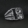 Lucky "13" Dragon Claw Signet Ring