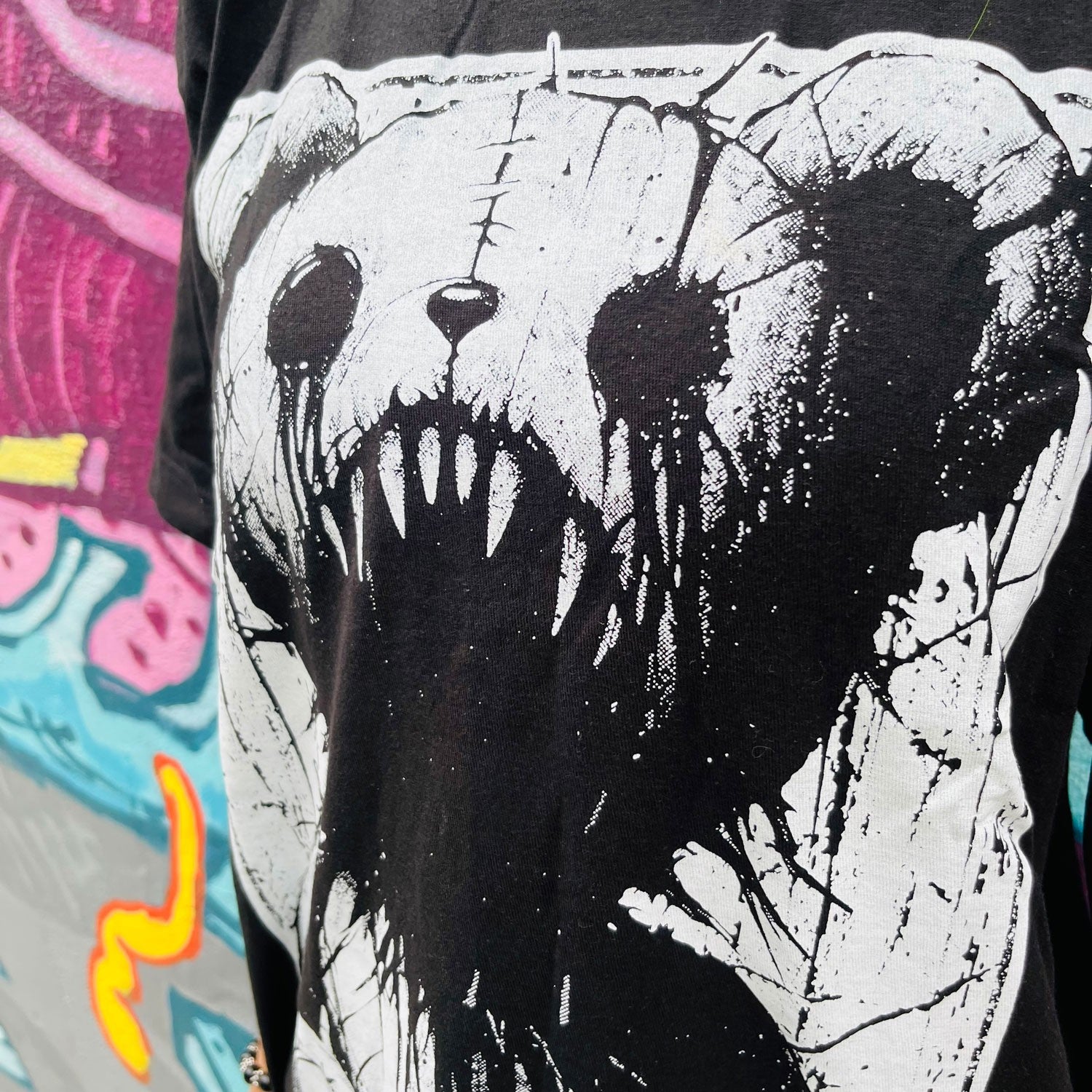 Scary Beary Teddy Scare Tee