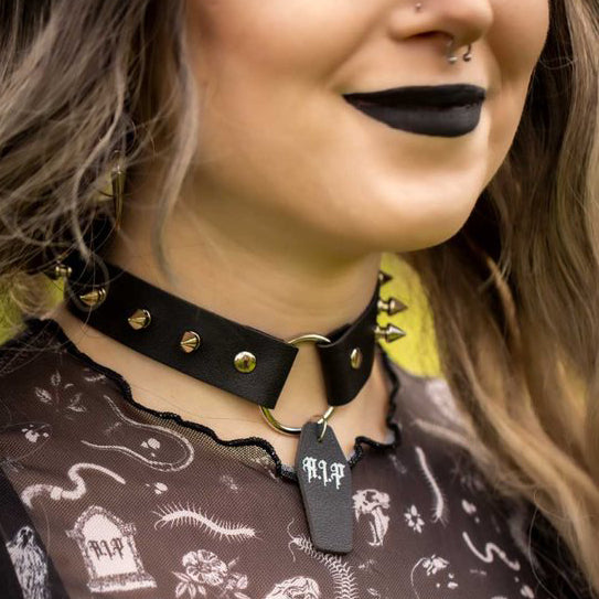 Cadaver Rocker RIP Collar