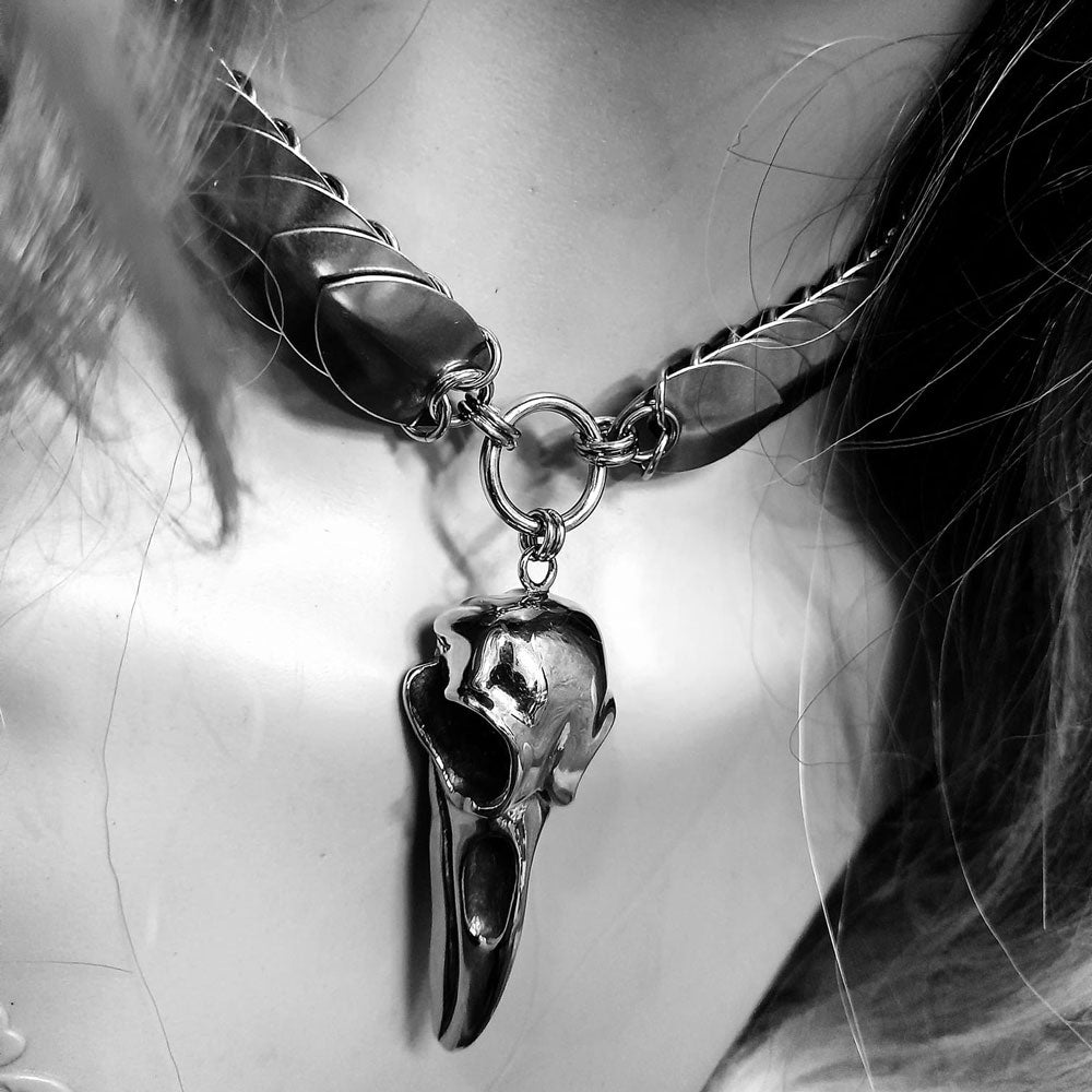 King Raven Scale Maille Choker