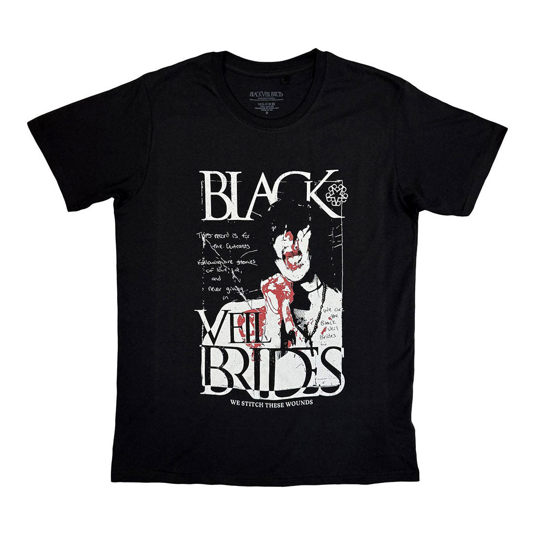 BLACK VEIL BRIDES (BVB) Stitch These Wounds Tee