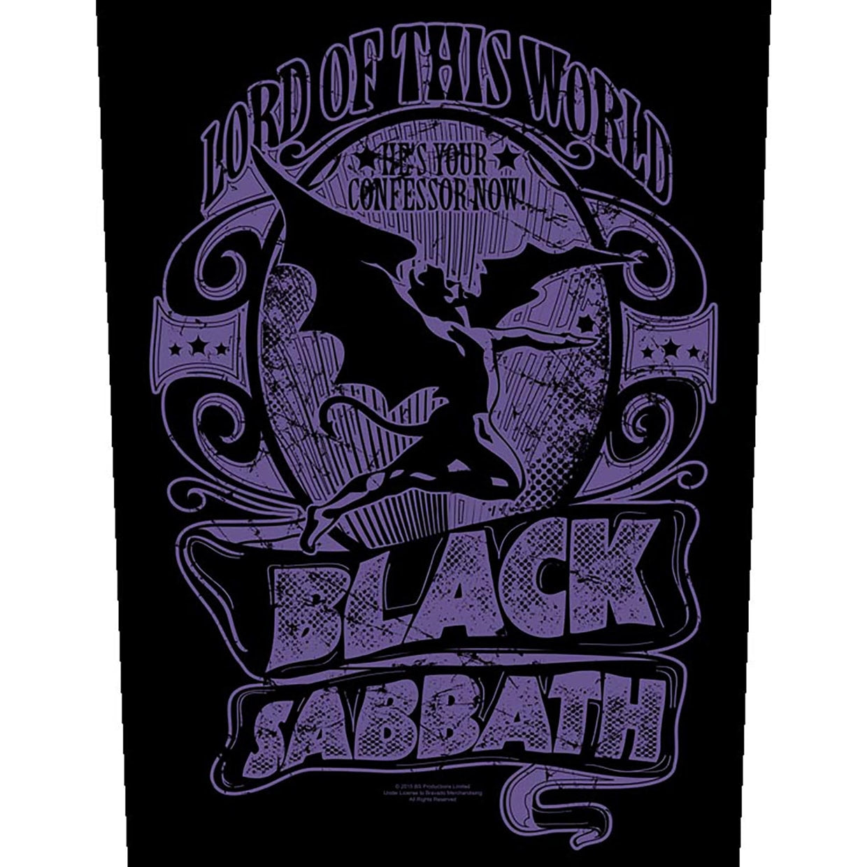 BLACK SABBATH Lord of this World Back Patch