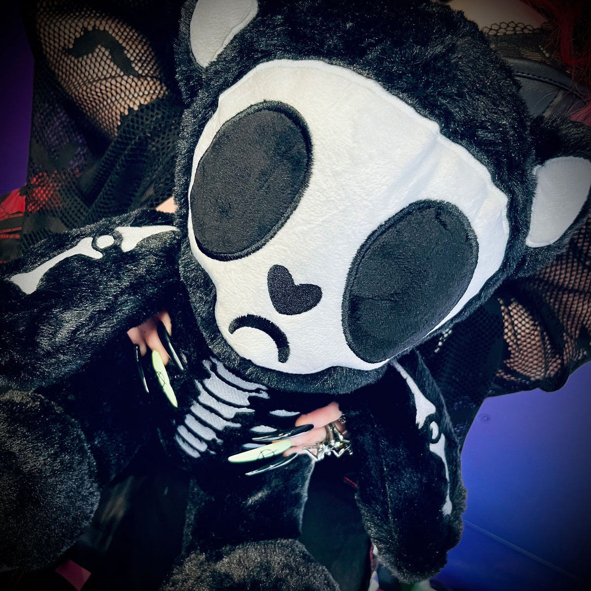 Grumpy Bones Bear Plush Toy