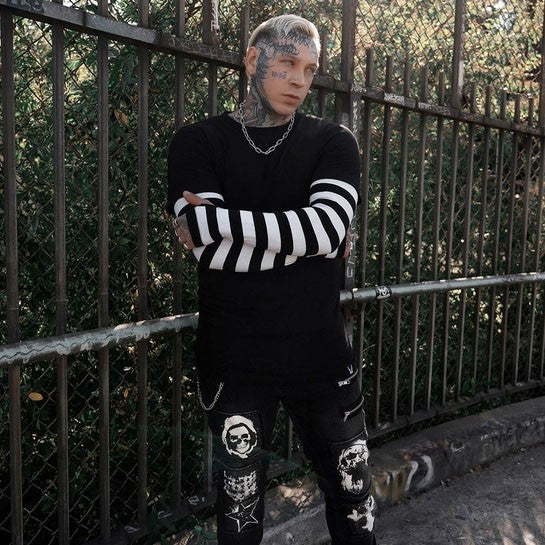 Spectre Striped Long Sleeve Shirt