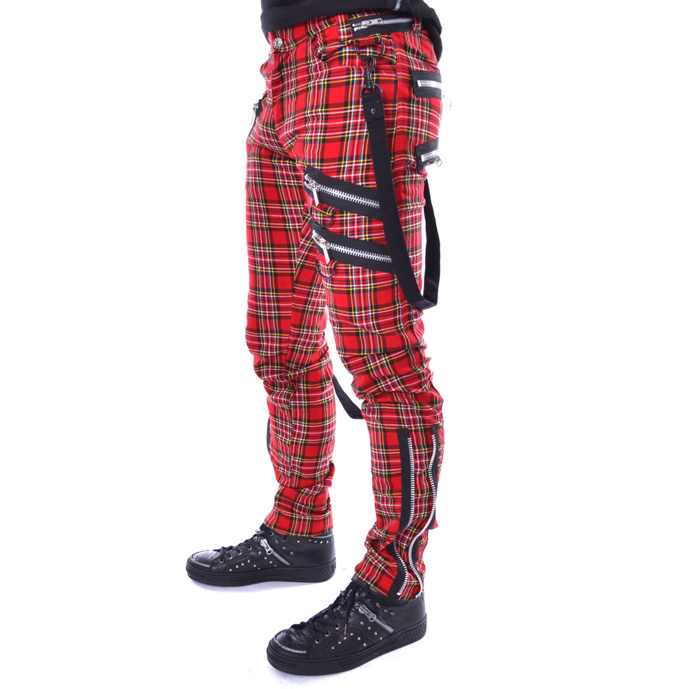 Vincent Tartan Bondage Pants