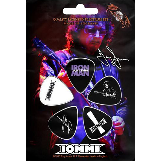 BLACK SABBATH Tony Iommi Guitar Plectrum Pack