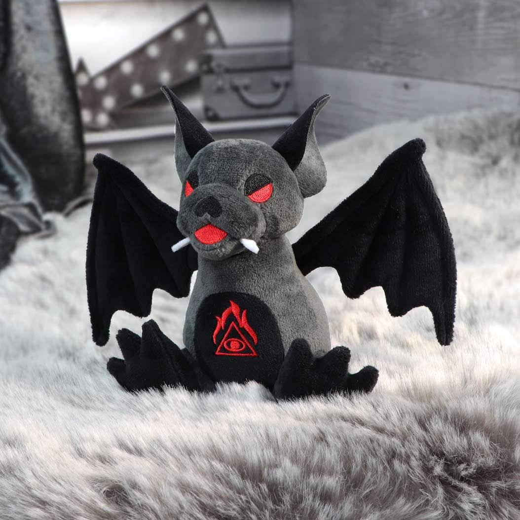 Fluffy Fiends Mini Bat Plush Toy