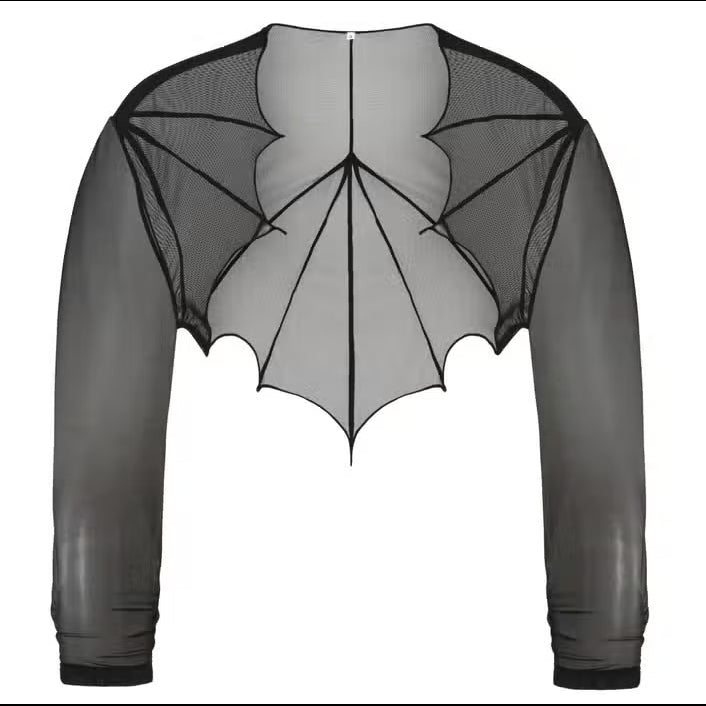 Cybele Mesh Bat Wing Bolero
