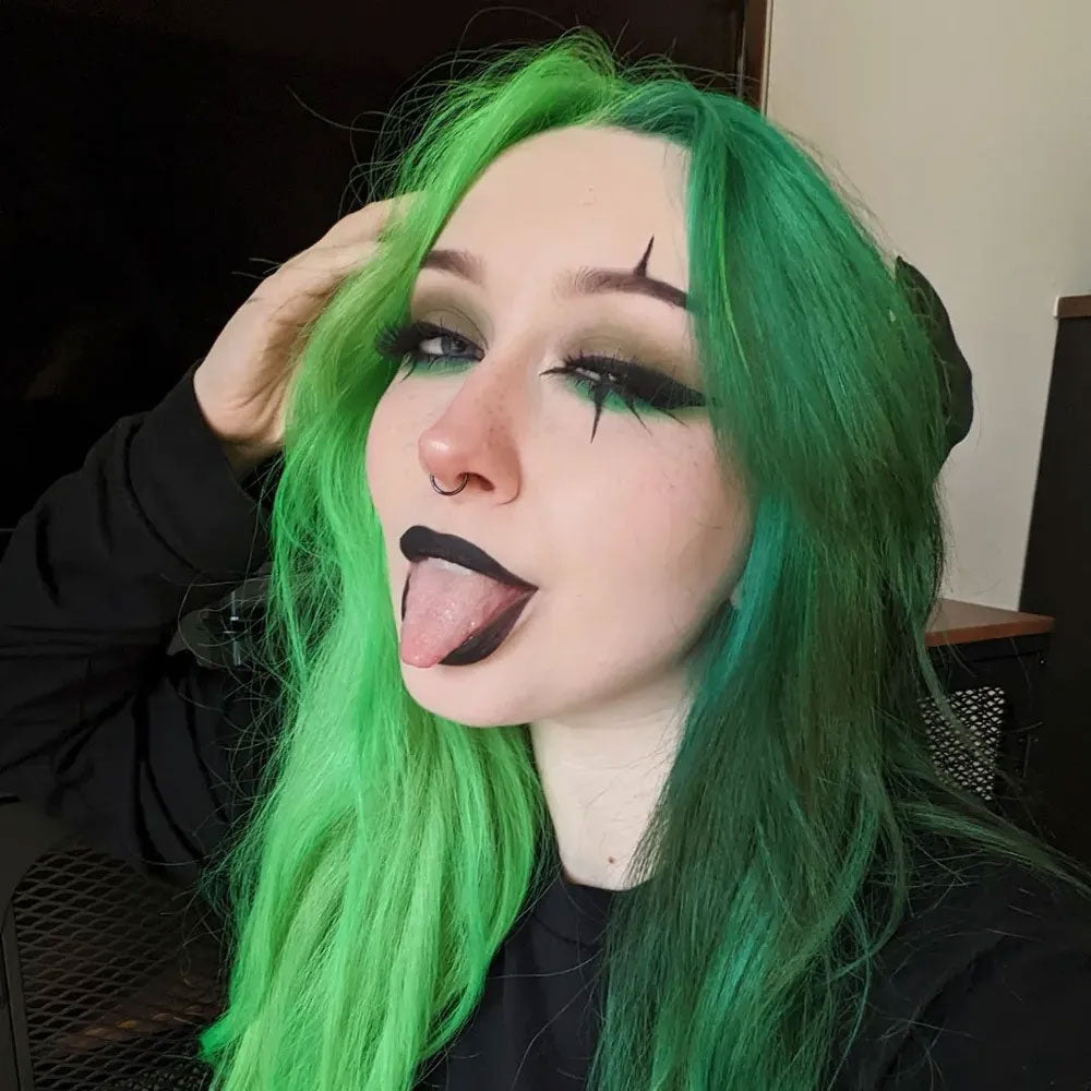 Jealous Green Attitude Hair Dye