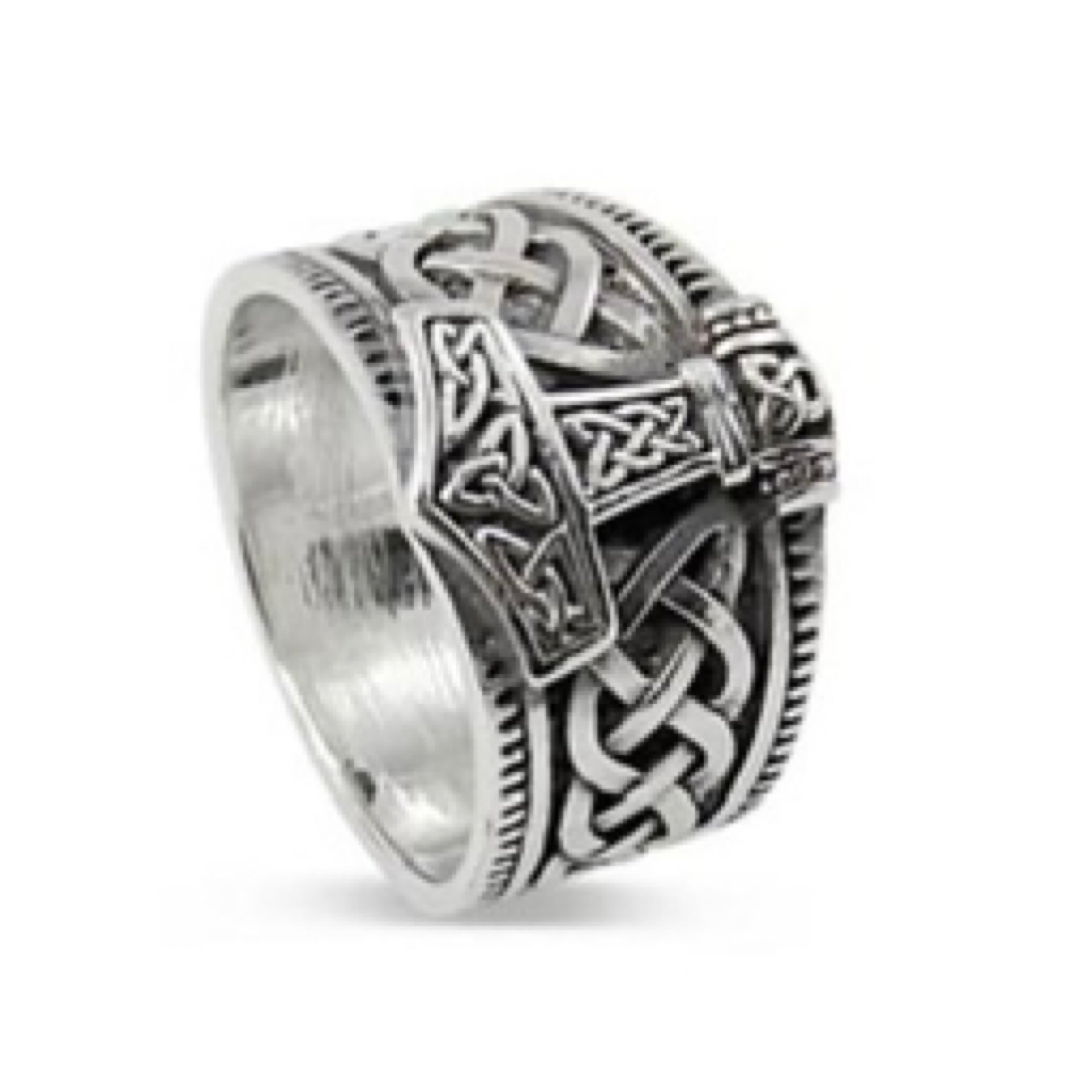Hammer of Thor Sterling Silver Ring