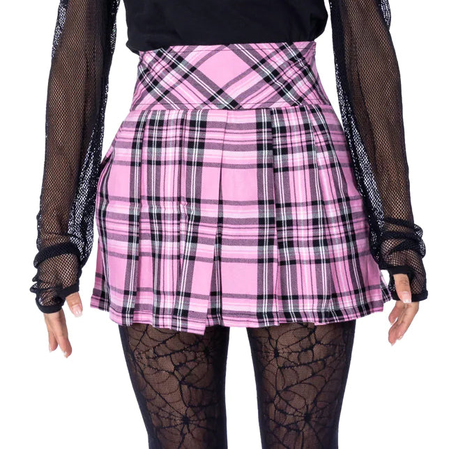 Zorya Barbie Trash Tartan Skirt