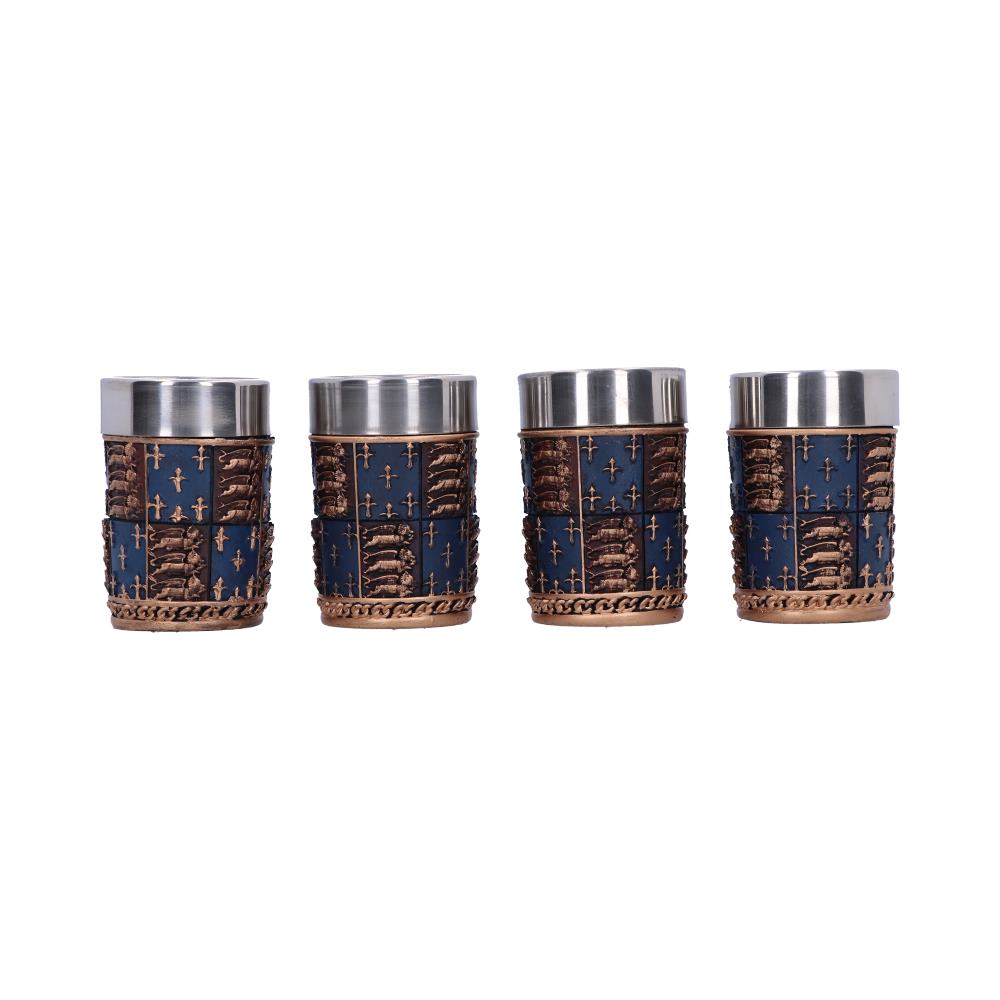 BREWsade Medieval Shot Glasses 4 Pack