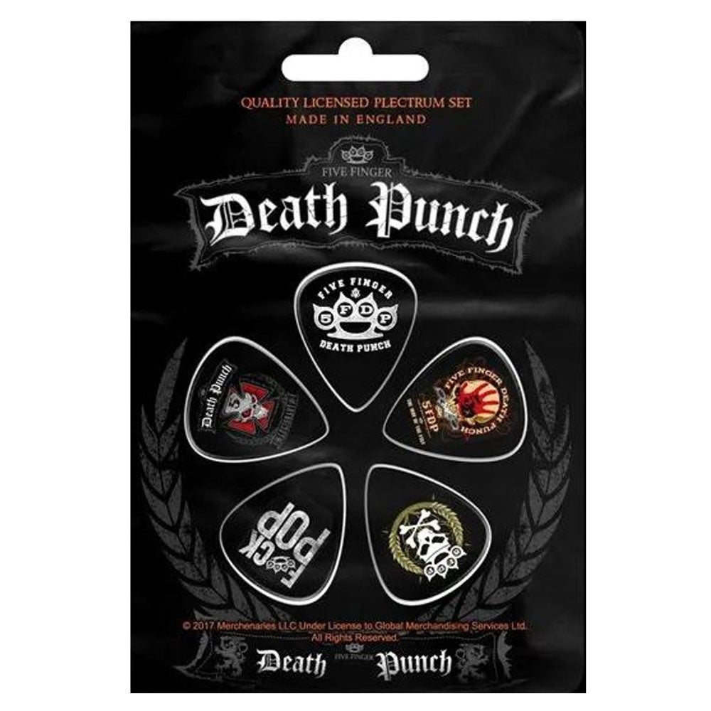 FIVE FINGER DEATH PUNCH (5FDP) Guitar Plectrum Pack