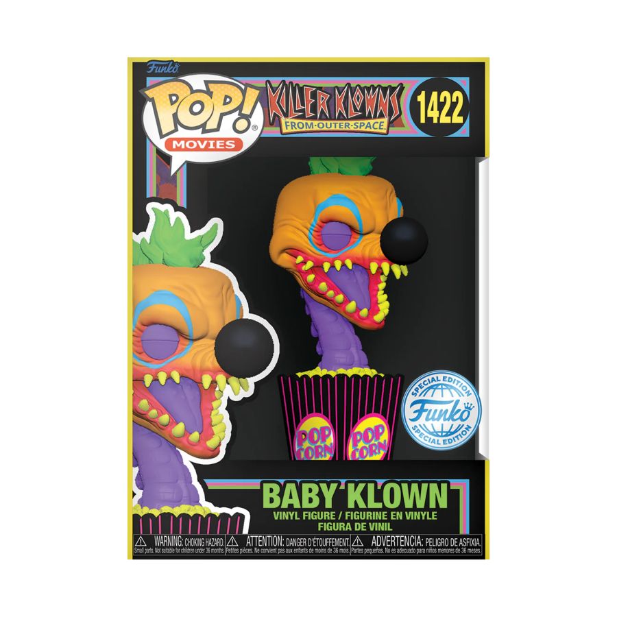 Killer Klowns Baby Klown Blacklight Pop!