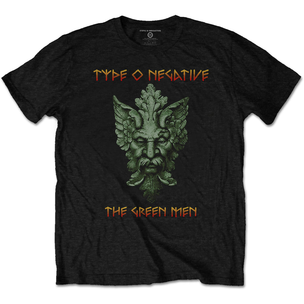 TYPE O NEGATIVE Green Men Tee (Backprint)