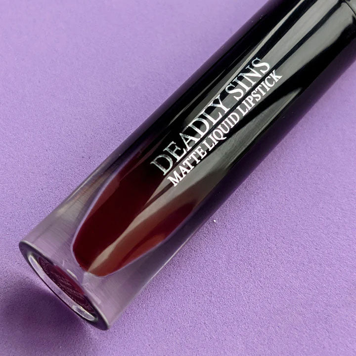 Bloodline Matte Dark Red Liquid Lipstick