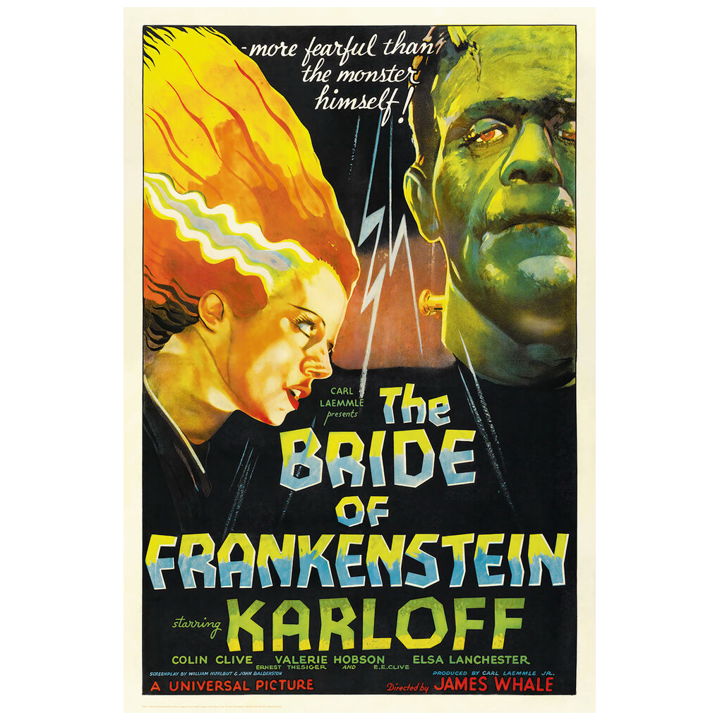 Bride of Frankenstein Film Poster 244