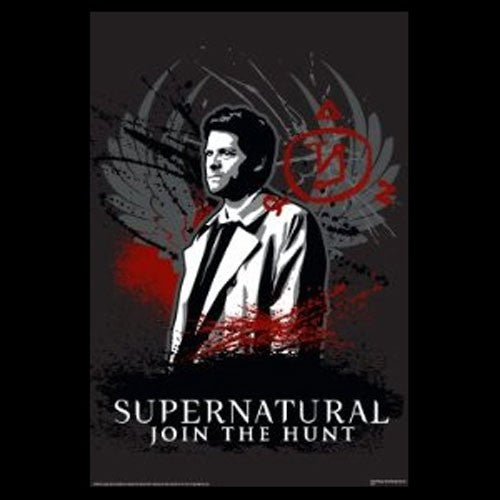 Supernatural Castiel Poster 125