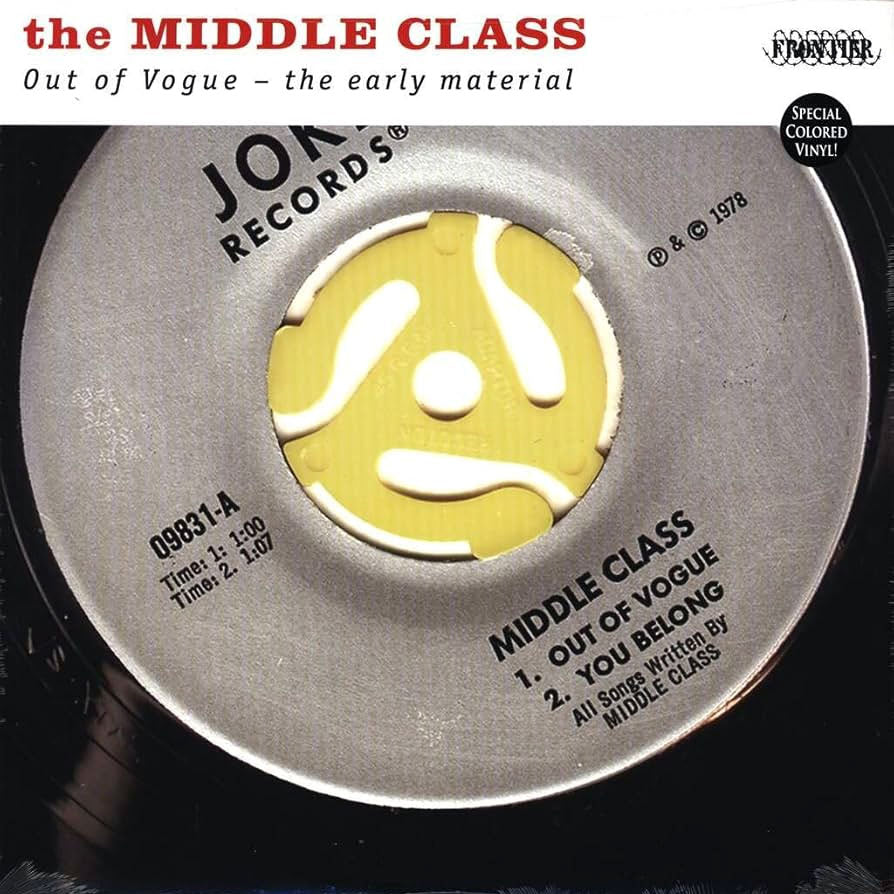 MIDDLE CLASS (The), Out of Vogue - the Early Material Vinyl LP