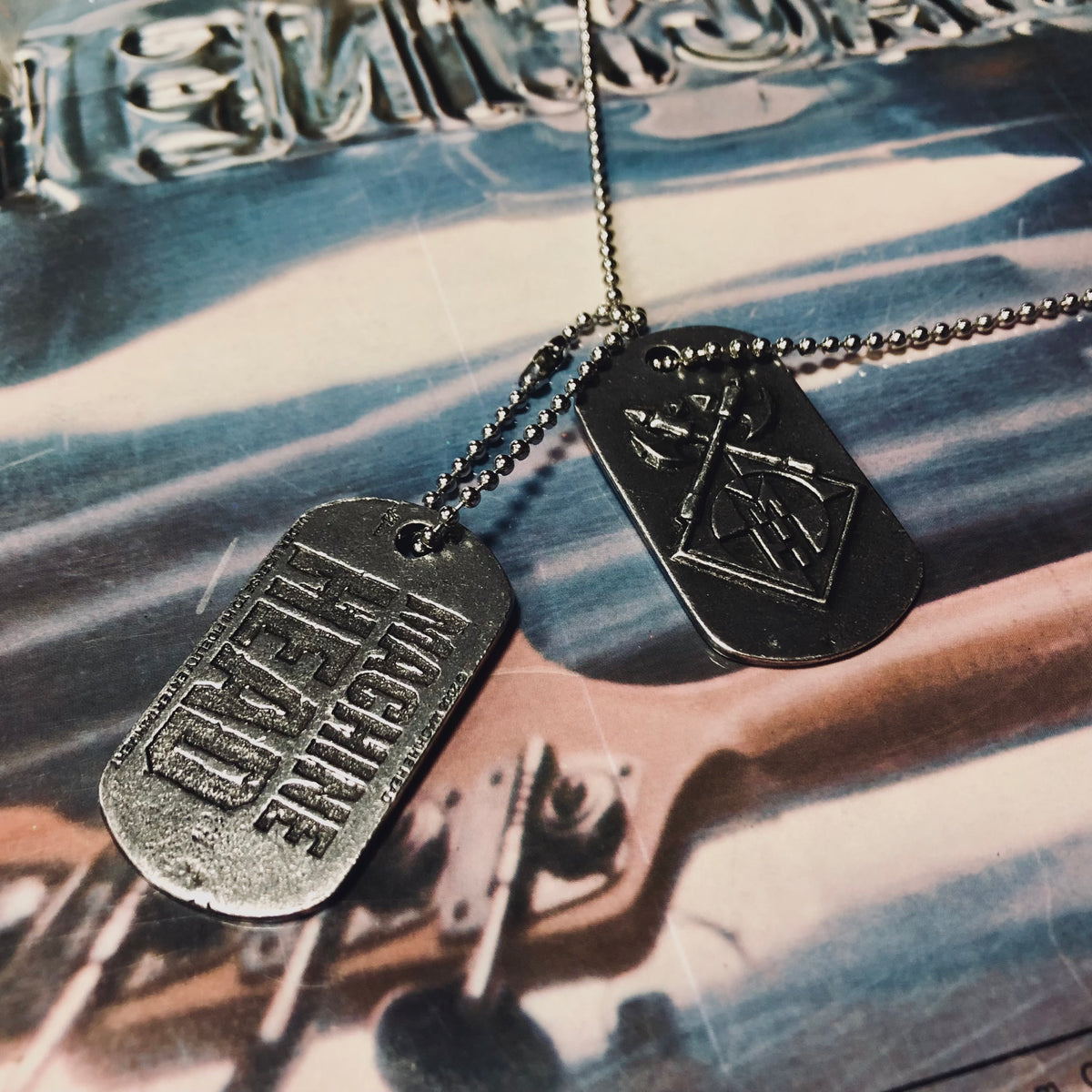 MACHINE HEAD Rock Merch Dog Tags