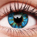Blue Streak Contact Lenses