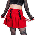 Rebellious Ravenous Red Skirt