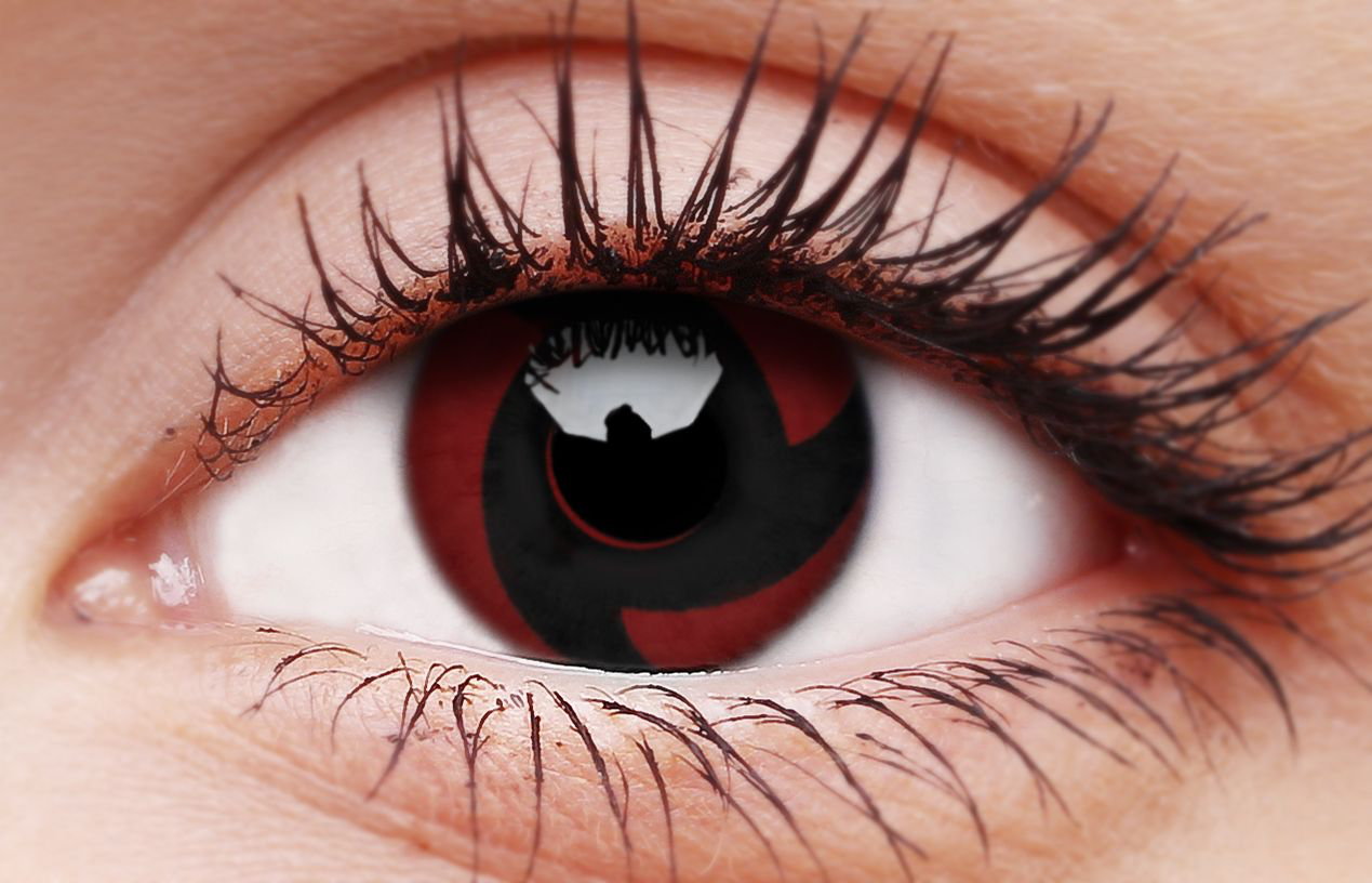 Mangekyu Contact Lenses