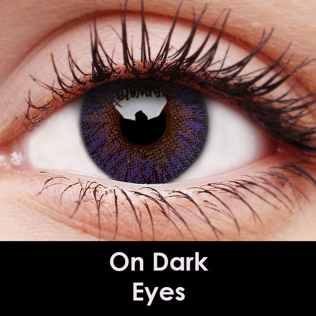 Violet TruBlends Purple Contact Lenses