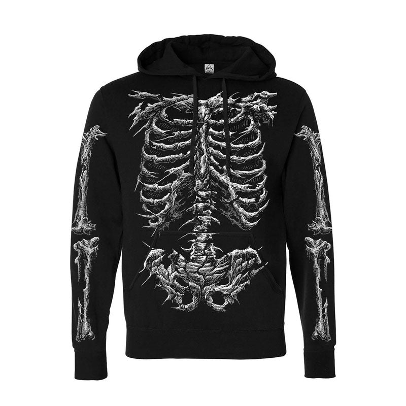 Dead Inside Skeleton Hoodie