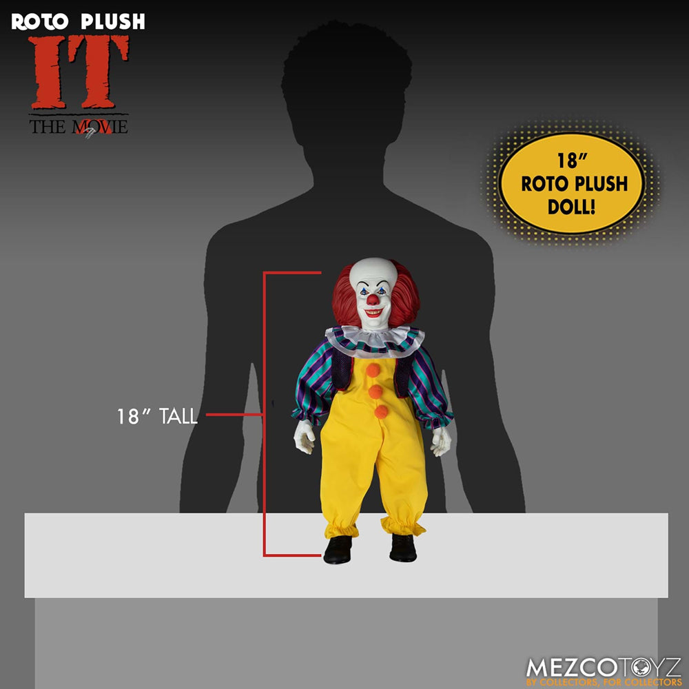 It (1990) - Pennywise 18" Roto Plush
