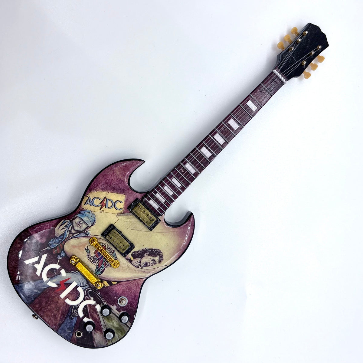 AC/DC Mini Replica Guitar