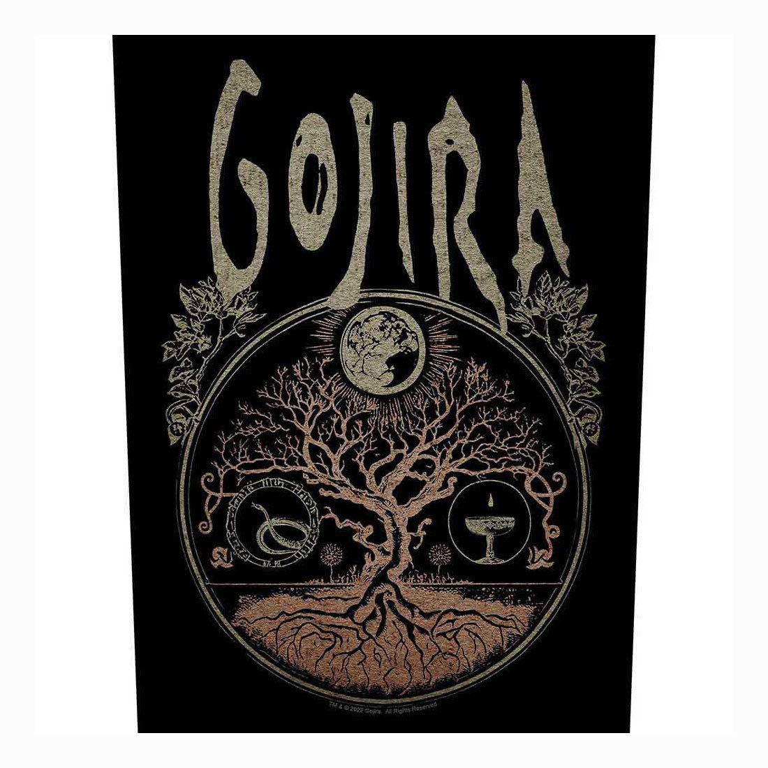 GOJIRA Tree of Life Back Patch