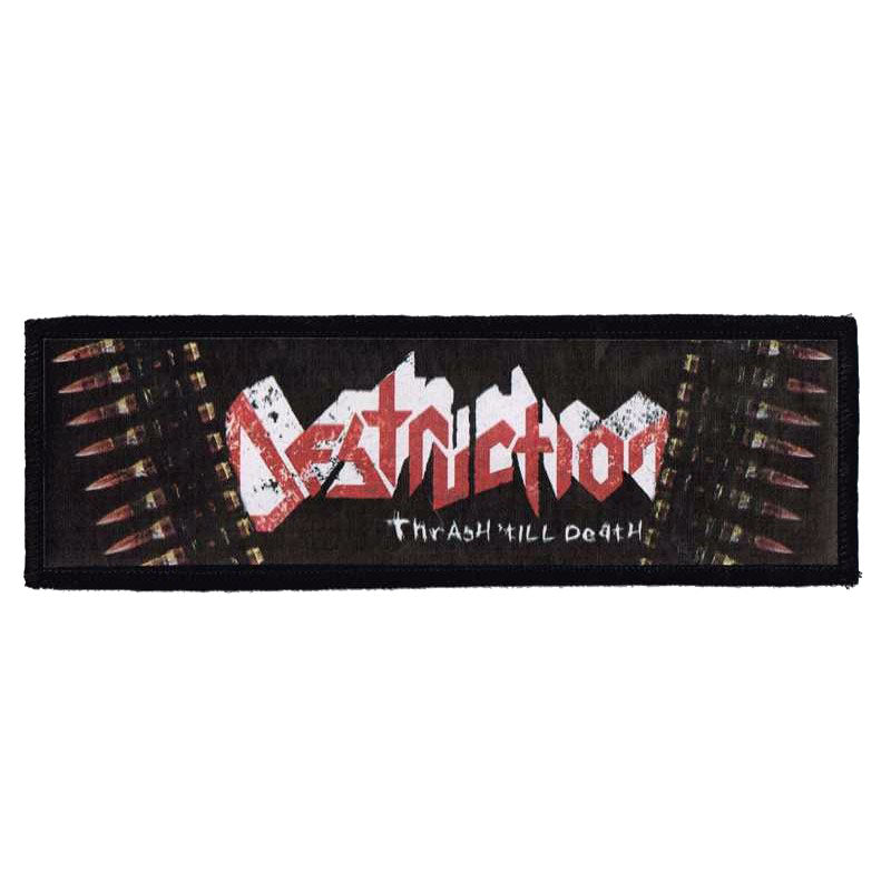 DESTRUCTION Thrash Till Death Strip Patch