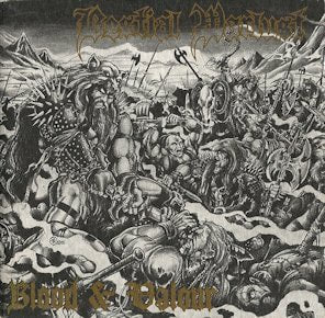 BESTIAL WARLUST Blood And Valour Cassette (1995)