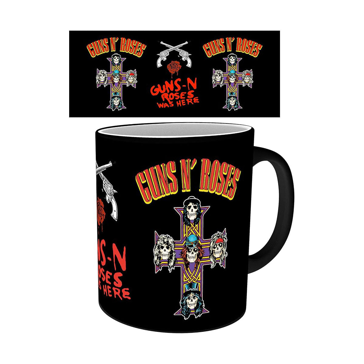 GUNS N ROSES (GNR) Appetite for Destruction Heat Change Mug
