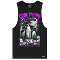Graveyard Gang Tee Tank - Purple